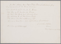 KT 2009 051
<br/>
Album Amicorum van Lambertus de Jong
<br/>
<em>Verschuur, Wouterus (1812-1874)</em>